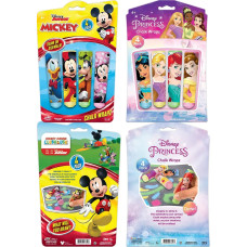 John Disney chalk, 4 colors, set