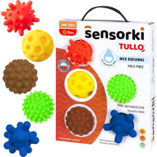 Tullo 800 Piłeczki sensoryczne Sensorki 5 szt. bez dziurki