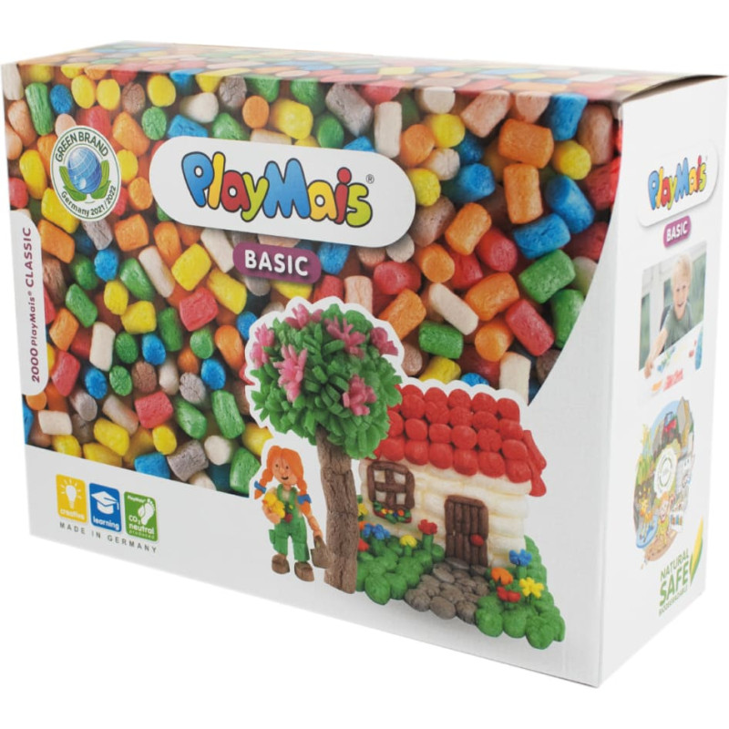 Playmais kukurūzas modelē&scaron;anas granulas Basic liels 3+