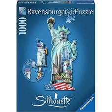 Ravensburger Puzzle 1000 Shaped Puzzle New York