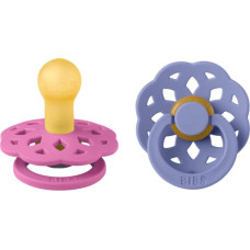 Bibs Boheme SS26 pacifiers Bubblegum /Peri 6-18m 2pcs