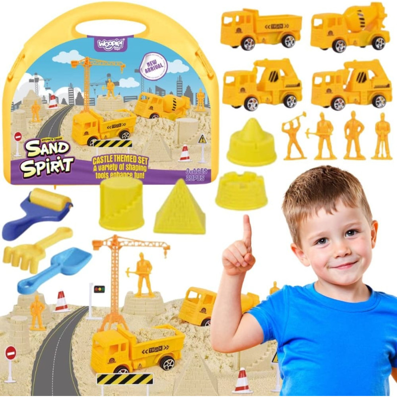 Woopie magnetischer Kinetic Sand Baustelle 58762