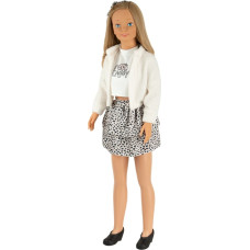Arias doll Carole with a white jacket, 105 cm