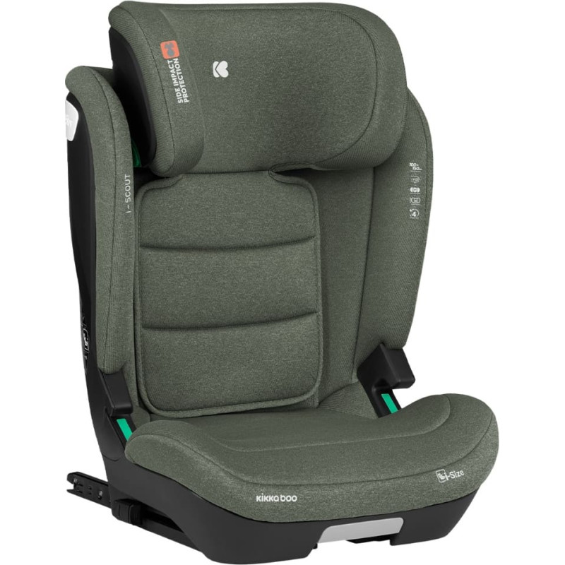 Car seat 100-150 cm i-Scout i-SIZE Army Green