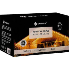 Springos Led curtain Springos CL4037 300 lamps