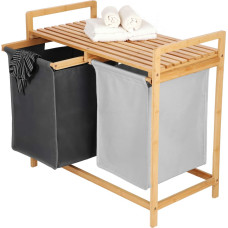 Springos Laundry basket Springos HA0162 80 L 67x70x36 cm