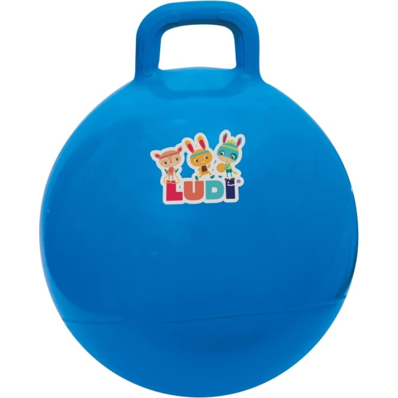 Ludi hopper ball, blue 45 cm