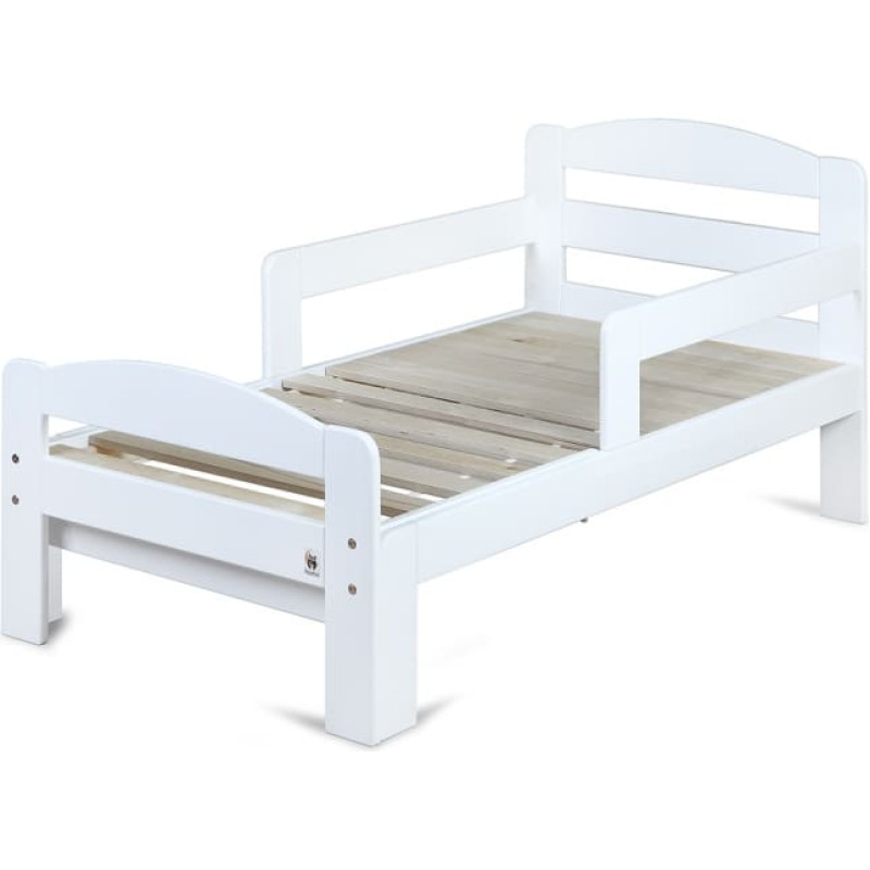 Yappy Kids YappyGrow erweiterbares Kinderbett 140-70 -> 190-70cm, weiß