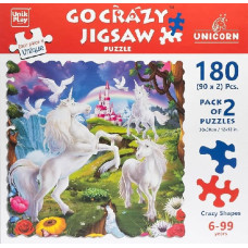 Pusle Jigsaw Ükssarvik 2 x 90 tk