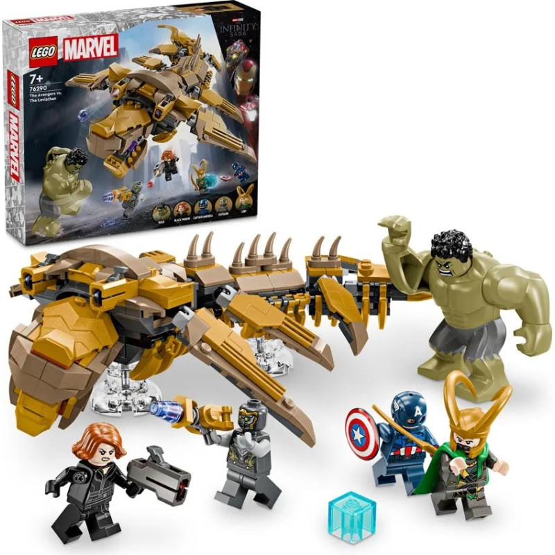 Lego Marvel Avengers kontra Lewiatan 76290