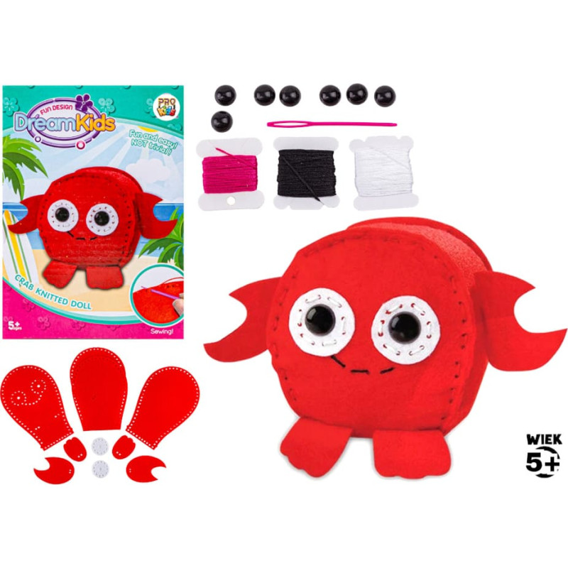 Pro Kids Kreativset - 07462 - Zum Nähen - KRAB