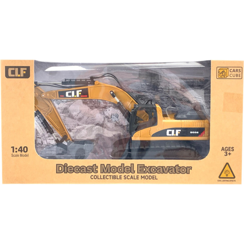 HIPO 20720 Metallbagger mit Batterien