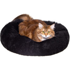 Springos Dog bed Springos PA0161, 40 cm, plush, black