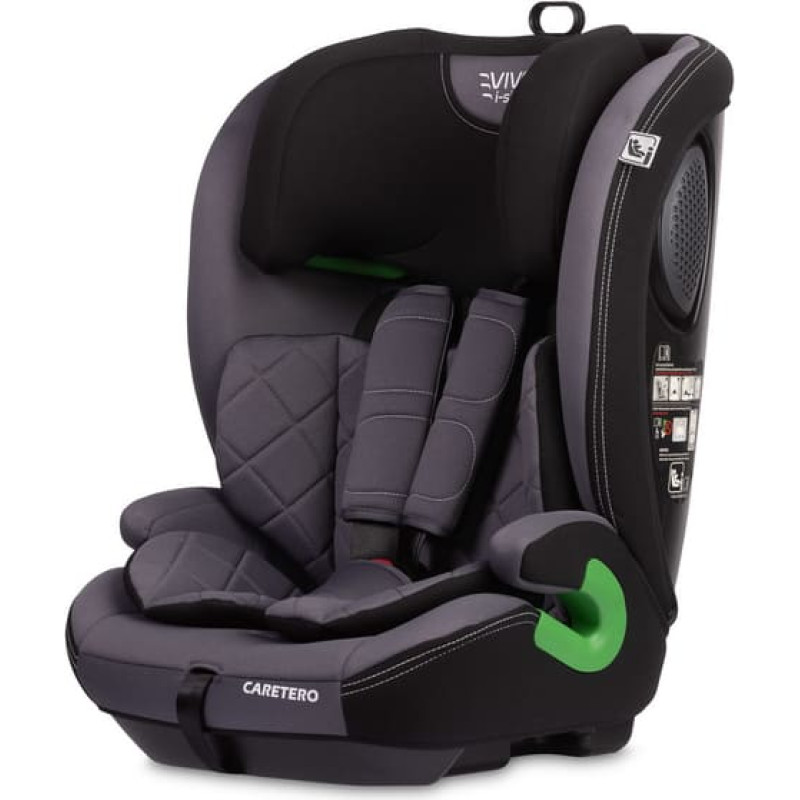 Caretero Autositz VIVO I-SIZE GRAPHITE (76-150)