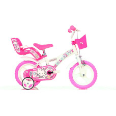 Dino Bikes Licence Children's bicycle 12'' ''HELLO KITTY"