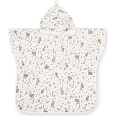 Sensillo Badeponcho – Musselin BUNNIES WHITE