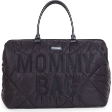 Childhome Mommy Puffed Nursery Bag Black