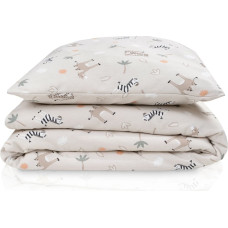 Julius Zollner Gultas veļas komplekts JERSEY Savanne Beige, 100/135+40/60