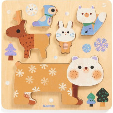 Djeco Wooden puzzle - Woody Stack