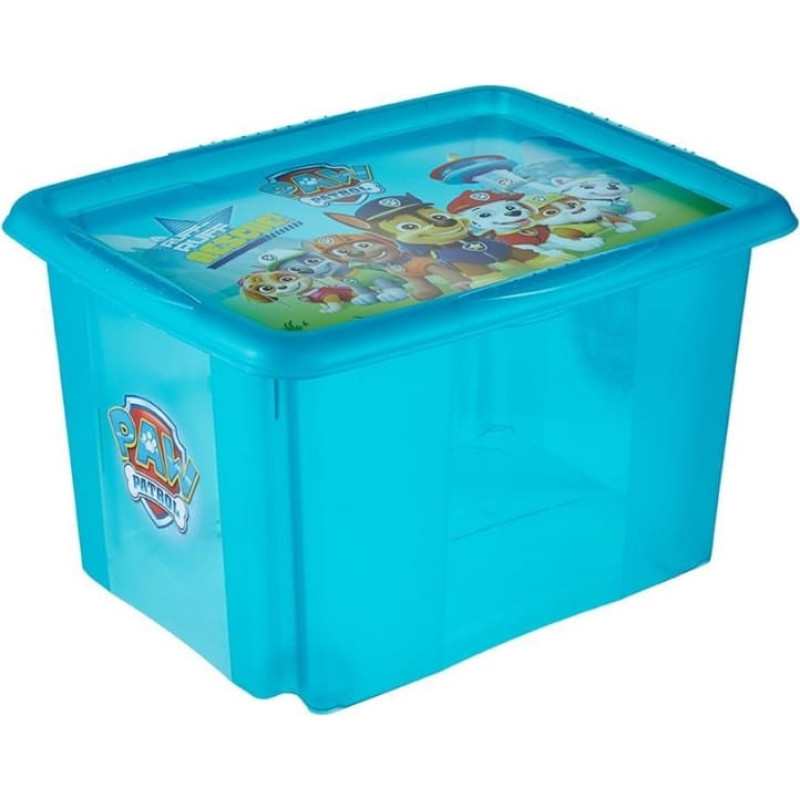 Keeeper Kaste ar vāku 30L Karolina "Paw Patrol" 45x35x27cm gai&scaron;i zila