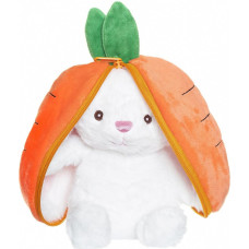 Teddykompaniet soft toy Bunny in Carrot with zip Orange