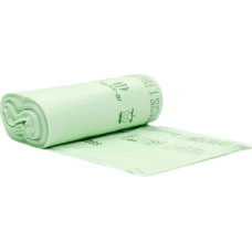 Biobag Atkritumu maisi kompostējami BioBag 10L (25 gab. rullī) 15mkr. 42x45cm zaļi