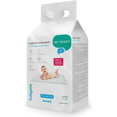Babyono Hygiene-Unterlagen 40x60 cm, 20 Stk. + 2 gratis