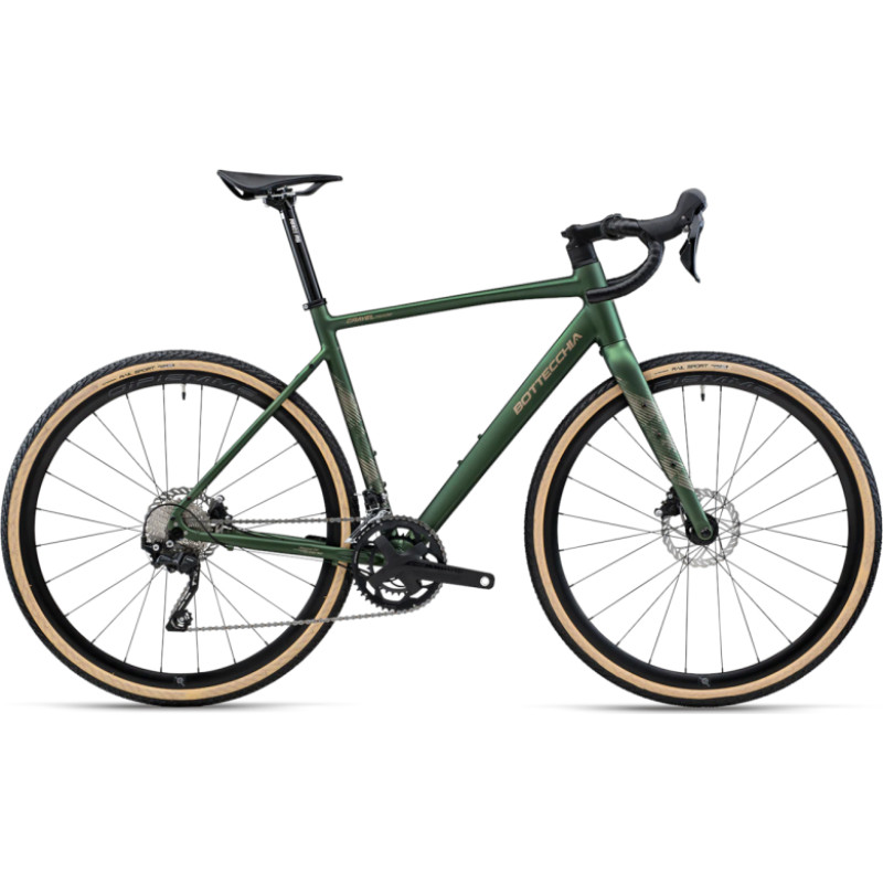 Bottecchia Gravel jalgratas BOTTECCHIA Gravel Monster - Sora 18s - C46 Matt Green (L)