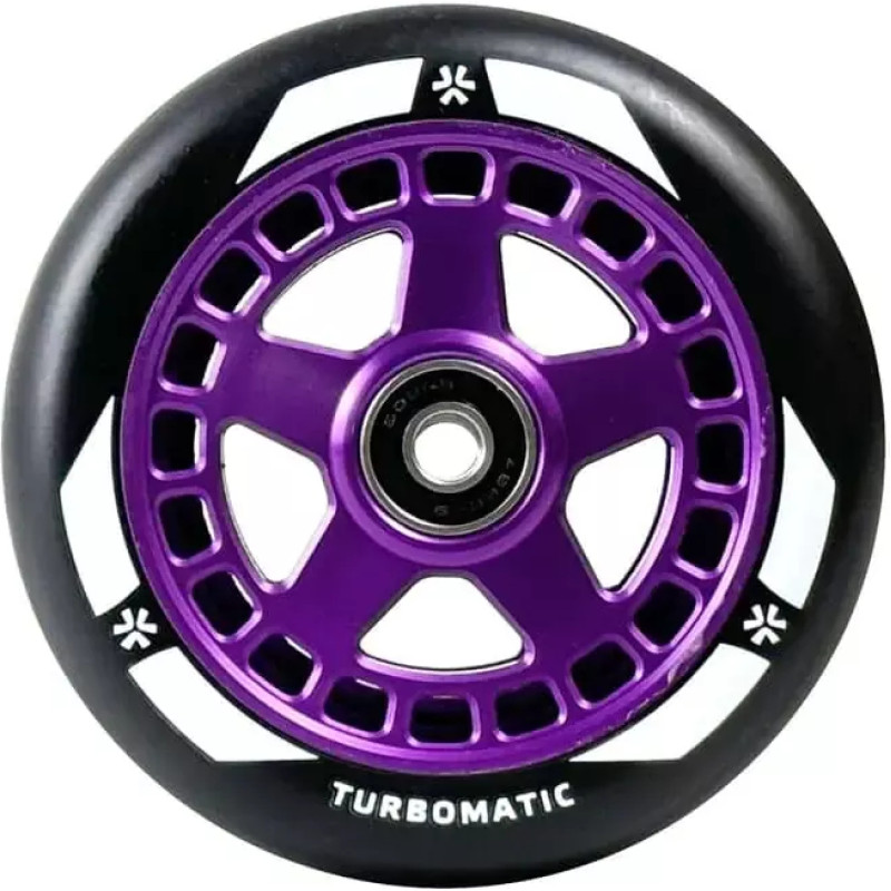 Union Ratas tõukerattale Union Turbomatic V2 Pro Scooter Wheel 110mm Purple/Black