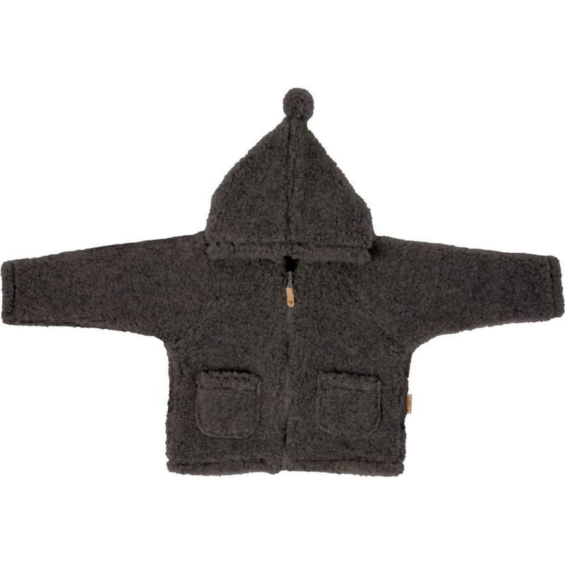 Wool coat Meri Nevada 74/80 anthracite
