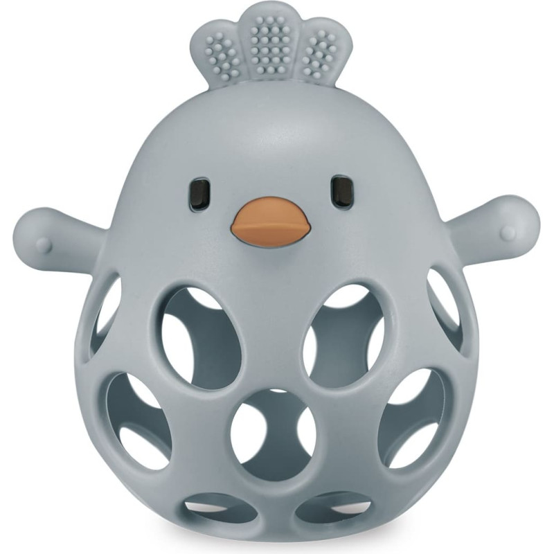Teether Bite&Play chicken gum massager 6m+ blueberry