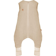Sleeping bag with legs muslin 0,5 TOG Malaga 2-4y beige