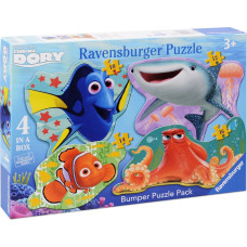 Ravensburger Shaped puzzle, 4 in 1 Finding Dory
