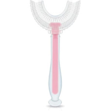 Bocioland 2322 SILICONE TOOTHBRUSH &bdquo;U&rdquo; PINK BL232