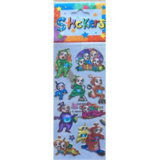 Nav Datu* Uzlīmju komplekts TeleTubbies 18x6 cm 01781