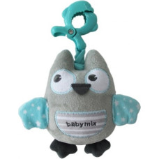 Baby Mix Rotaļlieta muzikālā OWL mint BabyMix 42592-izpārdo&scaron;ana