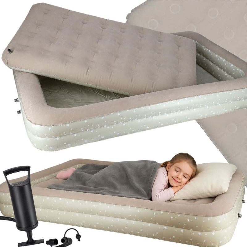Piepūšamais bērnu guļammatracis vienvietīgas gultas sūknis