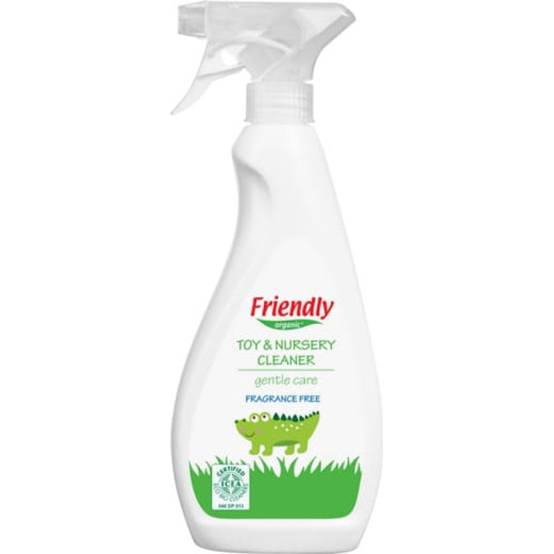 Friendly Organic Fragrance-free toy and nursery cleaner with aloe vera, 500 ml