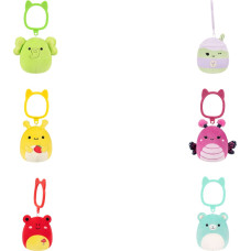 Squishmallows W26 Clip-on plush toy, 8 cm