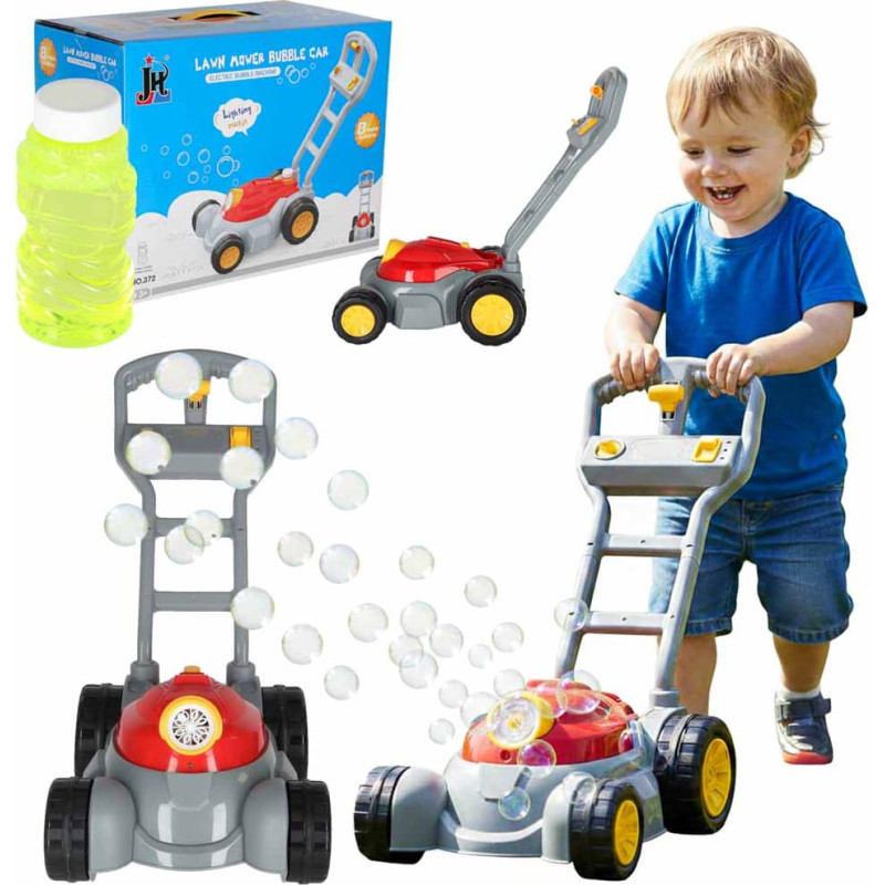 Ziepju burbuļu mašīna šķidruma gaismas skaņa