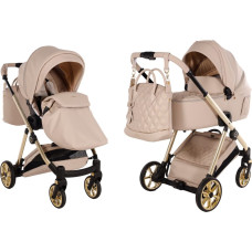 Junama Kombikinderwagen 2 in 1 Ellegante Art Deco 02 Beige