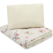 Sensillo 2 PIECE BEDDING ALL-YEAR&nbsp;GOOSE AND MOUSE 100X135 40X60