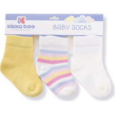 Baby socks Stripes Yellow 2-3y