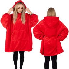 Springos Oversized hoodie blanket Springos HA7321 red