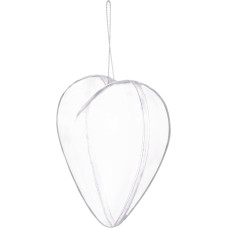 Springos Acrylic bauble Springos CA2007 7cm heart