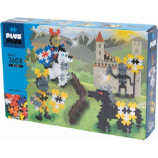 Plus Plus construction toy, Silver Knight, 360 pcs.