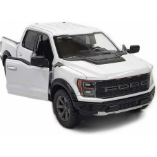Kinsmart Spielzeugauto, Ford F-150 Raptor 2022, weiß
