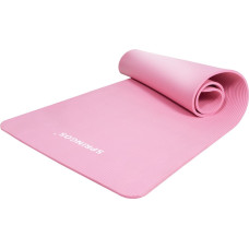 Springos Universal exercise mat for fitness, yoga, pilates Springos YG0030, 183 cm, pink