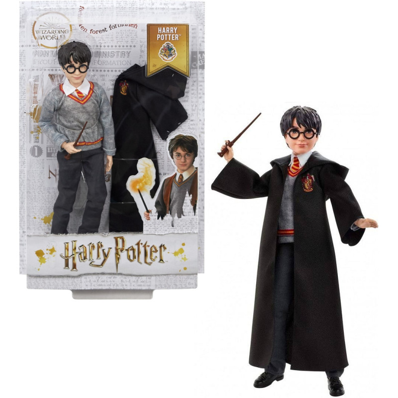 FIGURKA HARRY POTTER RÓŻDŻKA I PELERYNA