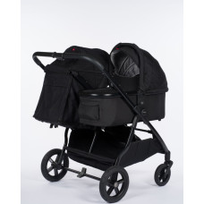 Mast Swiss double seat stroller M.TWIN X, onyx, MA-MTX-ONX-23